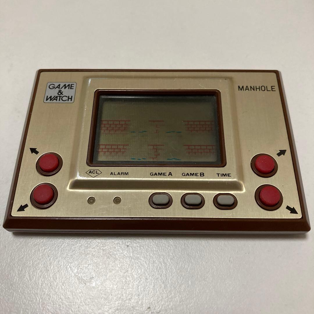 Nintendo GAME&WATCH(オリジナル版)マンホール