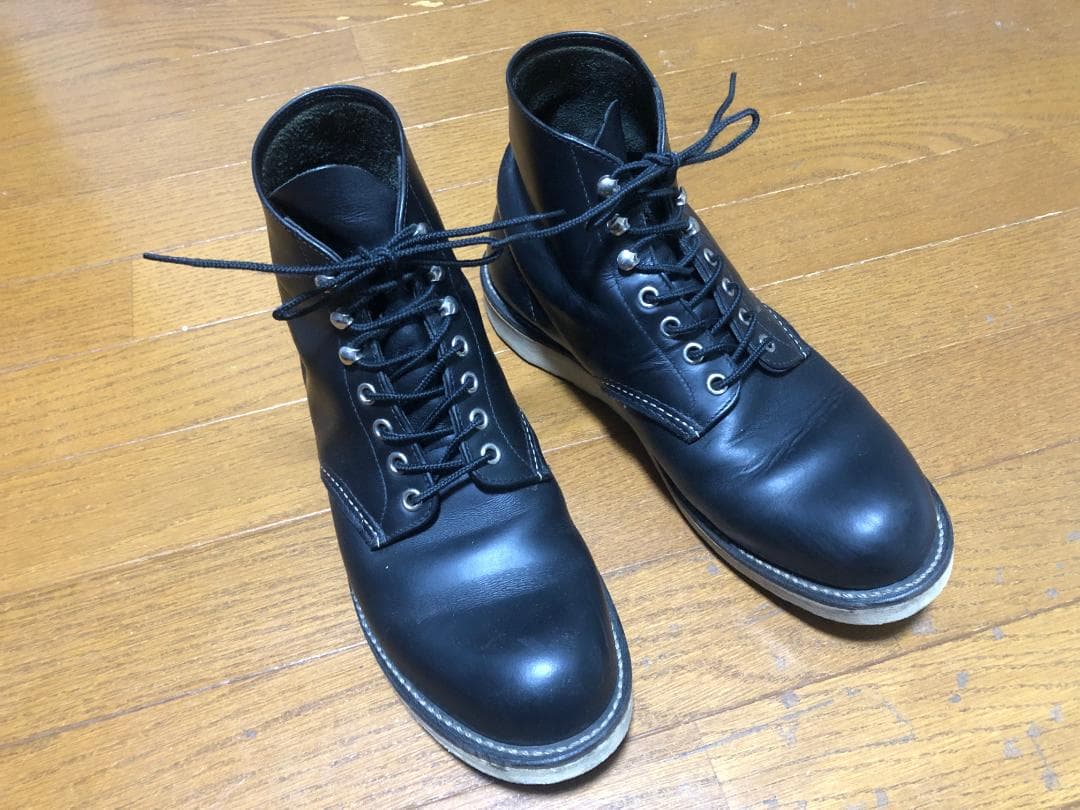 REDWING　レッドウィング　8165　プレーントゥ　us9D　27㎝　黒