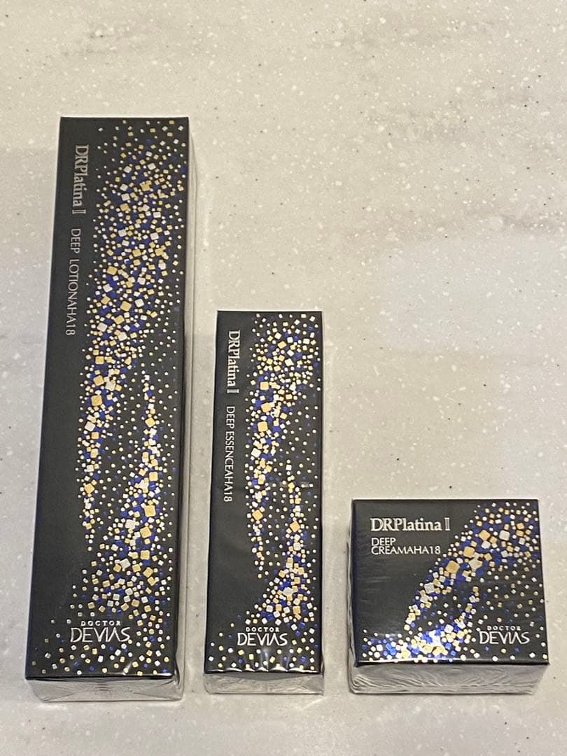 ドクターデヴィアスプラチナディープシリーズ　化粧水 美容液 クリームの3点