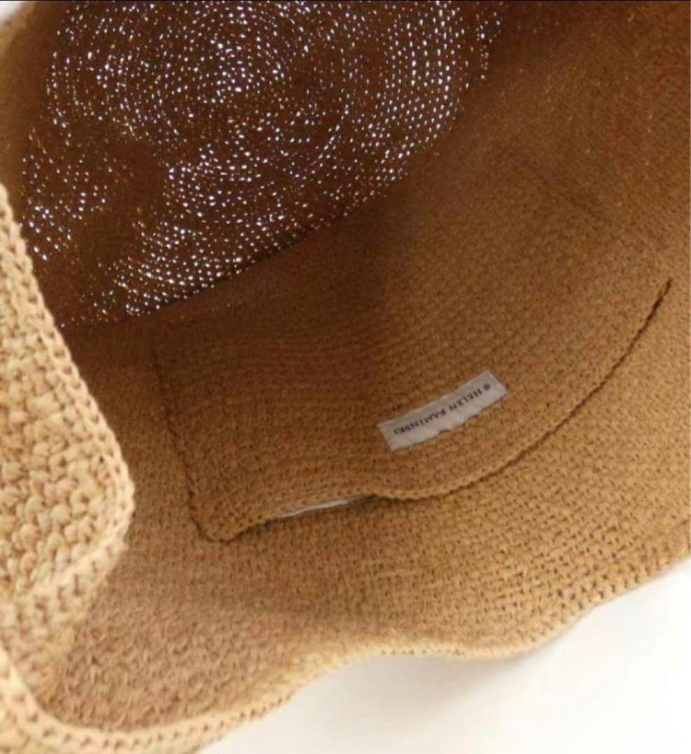 美品　ヘレンカミンスキー　バッグ　ラフィア　カゴバッグ