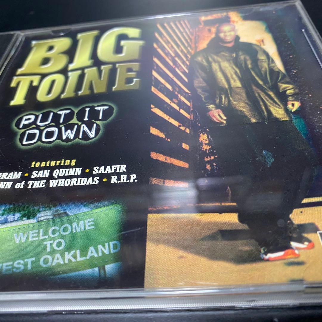 洋楽 BIG TOINE/PUT IT DOWN/G-RAP