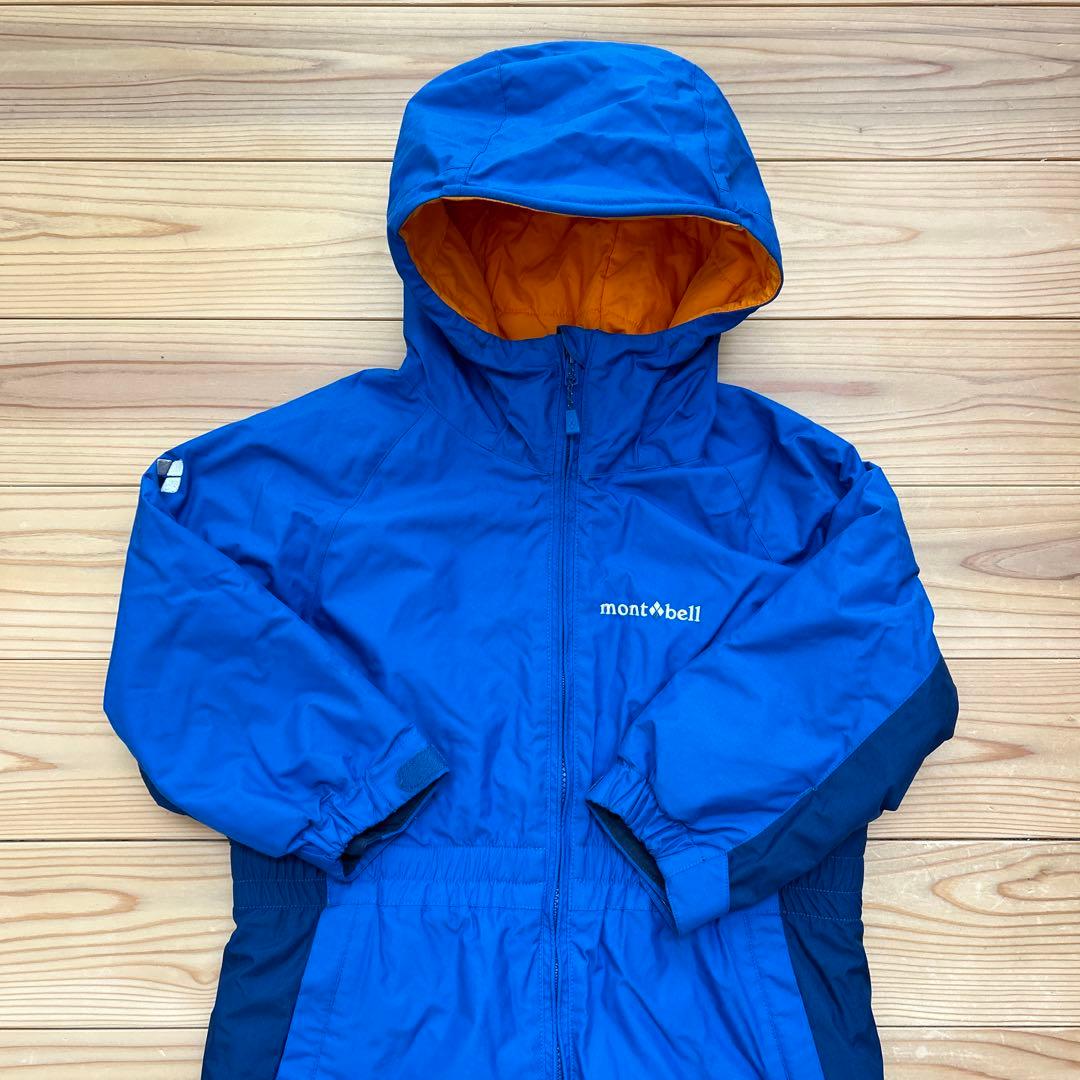 mont-bell 子ども用スキーウェア サイズ100 青