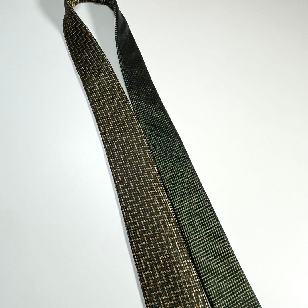 希少✨極美品✨FENDI フェンディ ネクタイ 高級シルク　フェンディフェイス