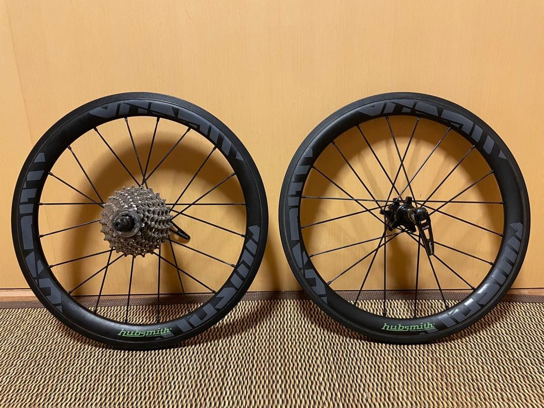 hubsmith ハブスミス　18インチホイール　前後セット　リムブレーキ