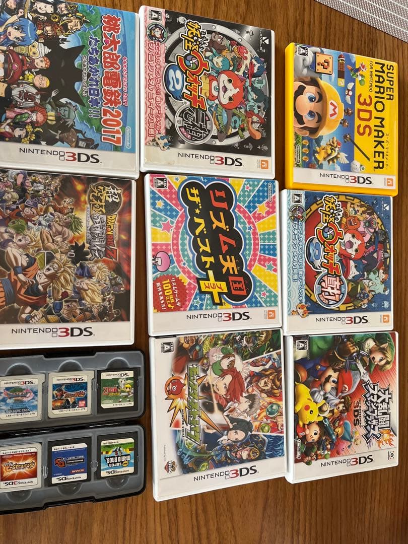 ニンテンドー3DS カセットまとめ売り