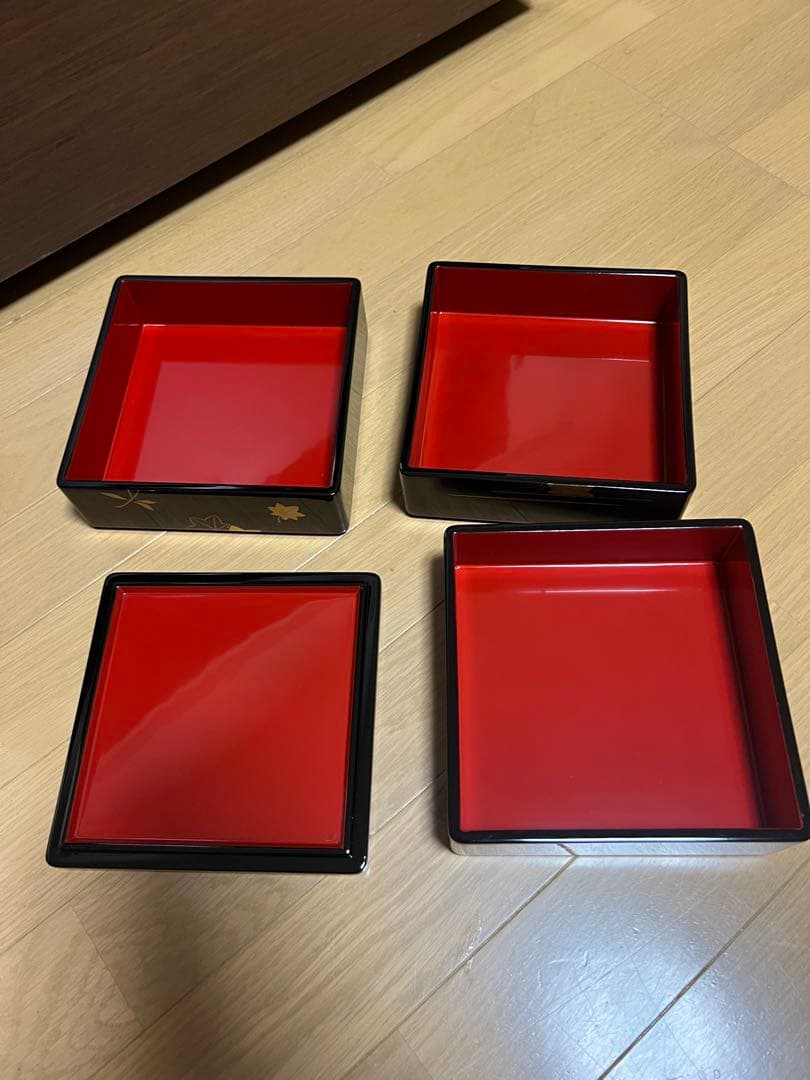 新品未使用【京都 平安 象彦 造】蒔絵 重箱 御重 三段重 漆器 漆芸 共箱