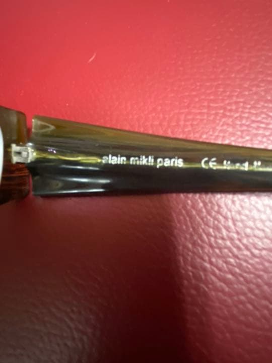 アランミクリ　サングラス　メガネ　度入りレンズ