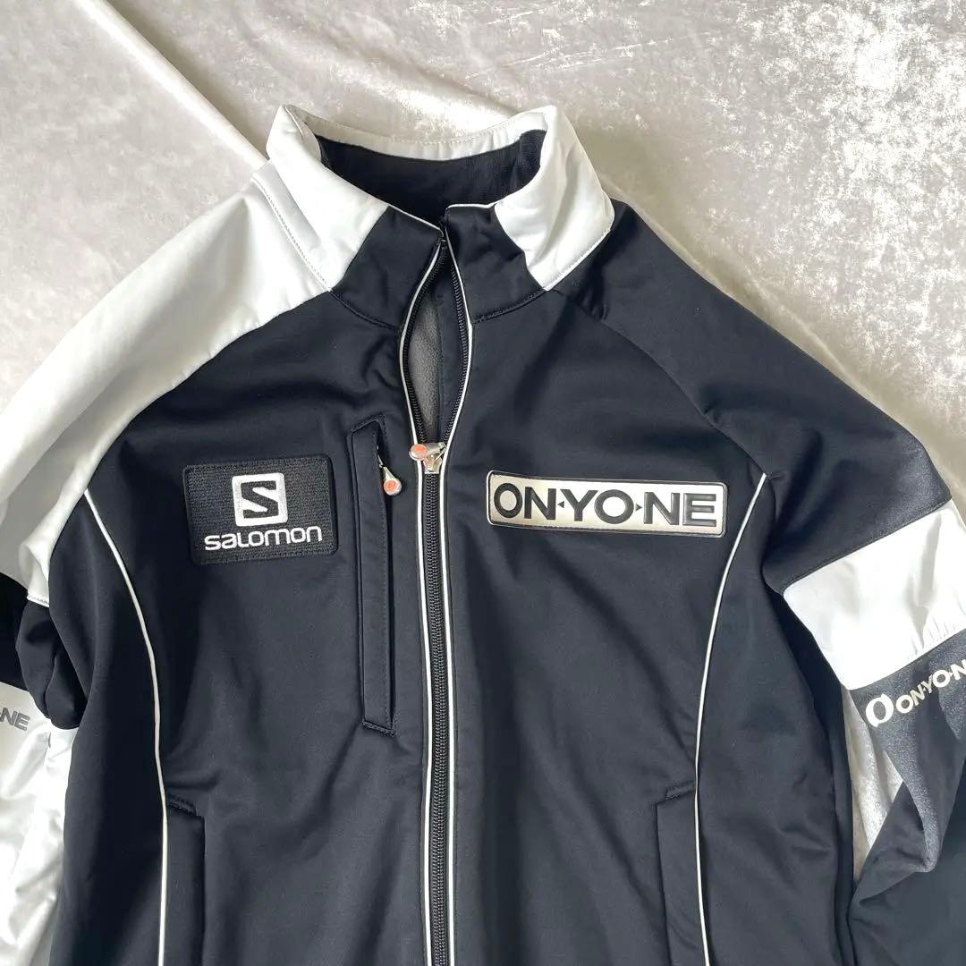 Salomon ON-Y-ONE ジャケット ブラック　ホワイト　ミドラー