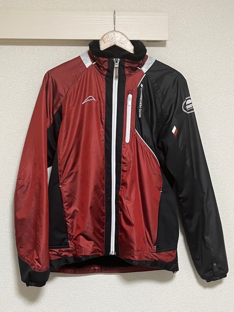 【三代目鈴菌ライダー】KUSHITANI(クシタニ) 赤黒バイクジャケット