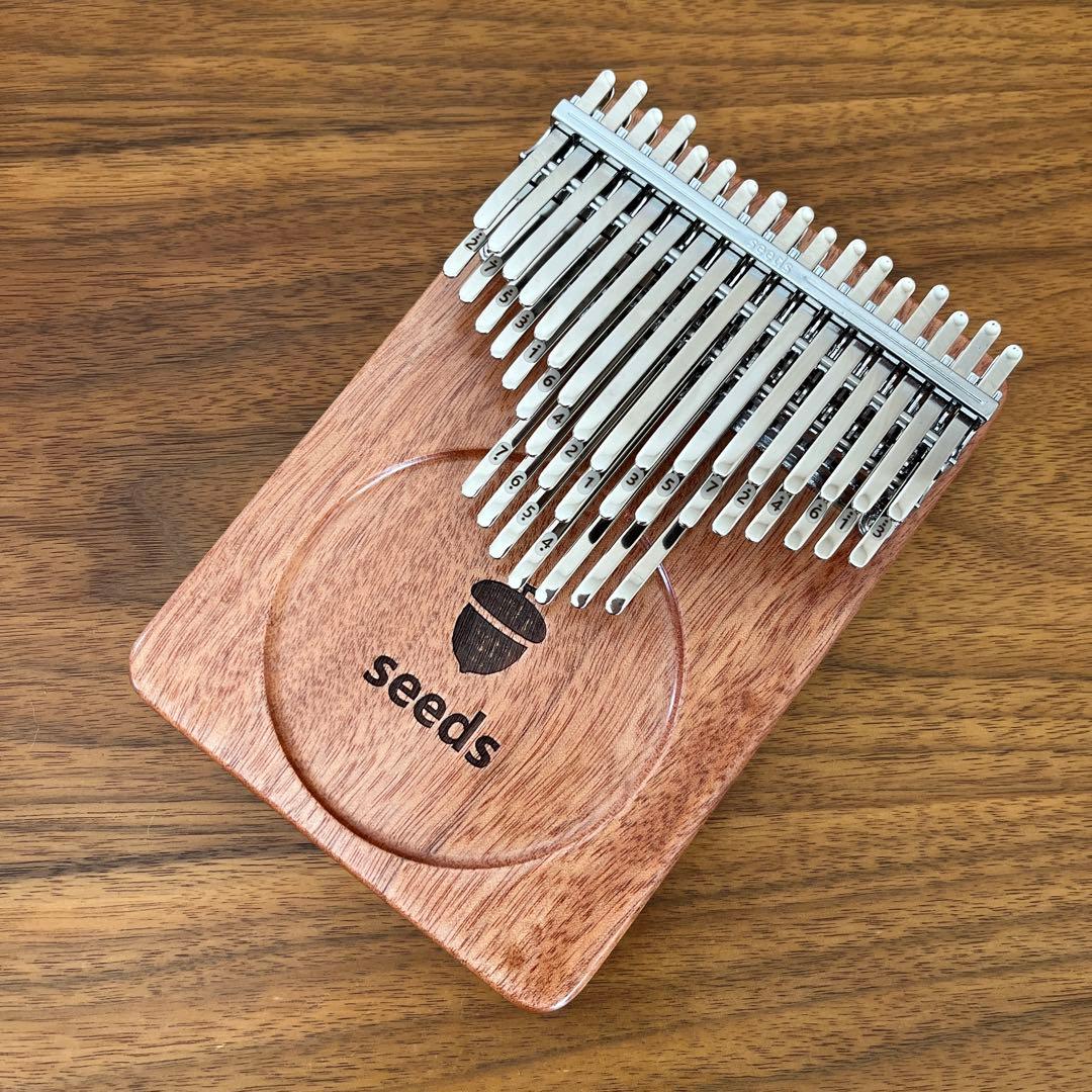 seeds 41キー　カリンバ　親指ピアノ　半音付き　クロマチック