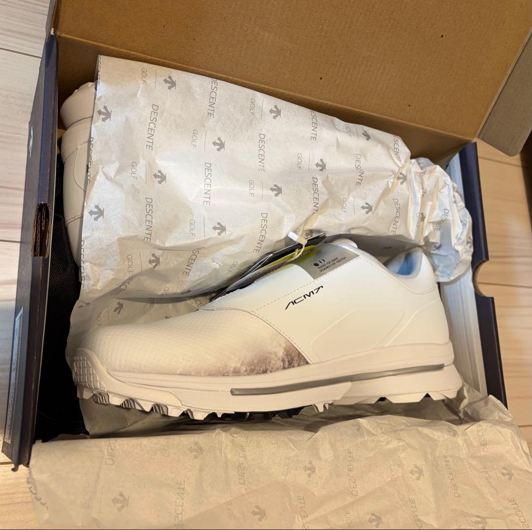 新品未使用　デサント　ゴルフシューズ27.5㎝