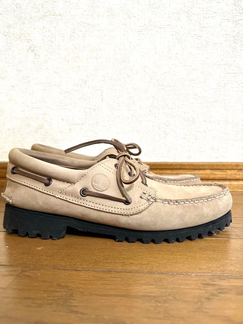 Timberland 3eye ベージュ スエード