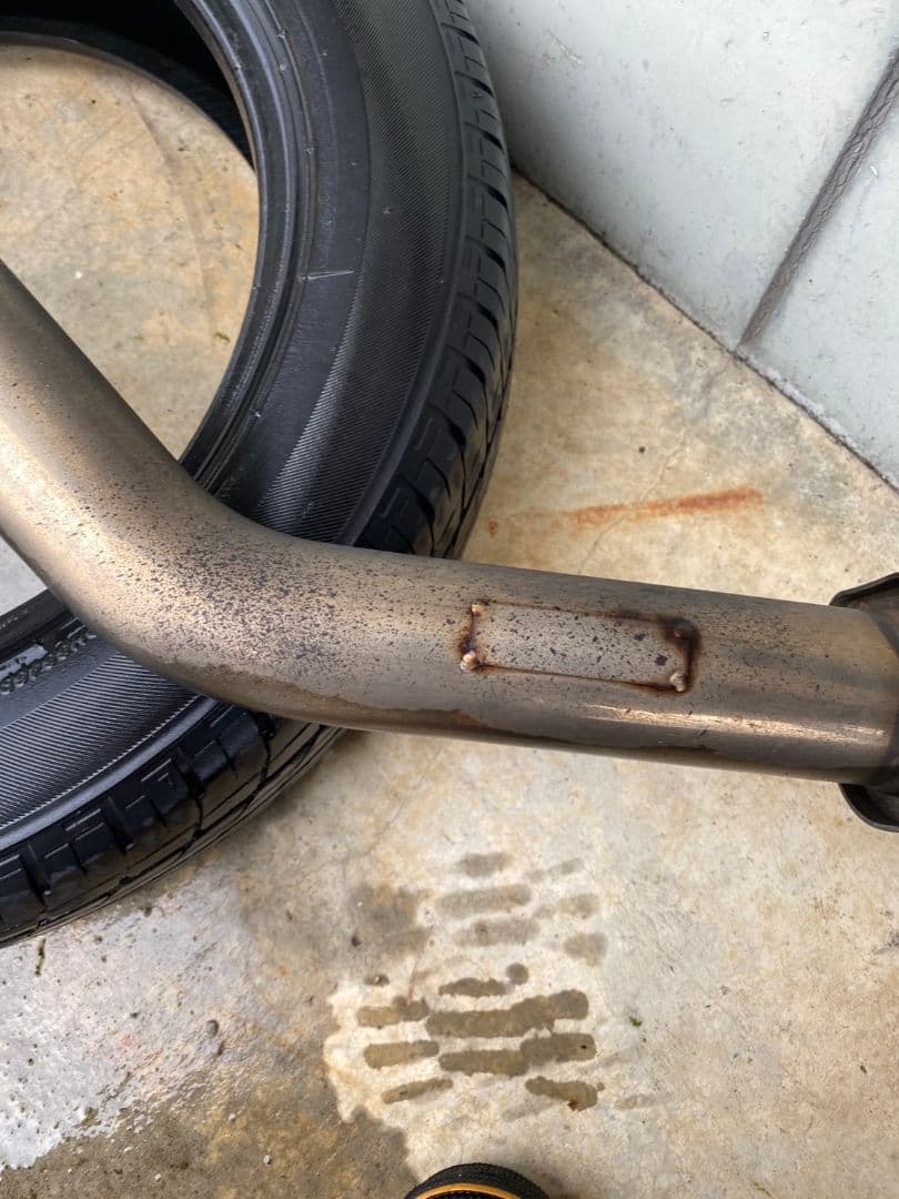 ダイハツ　タントカスタム L350S 柿本改マフラー　二駆用