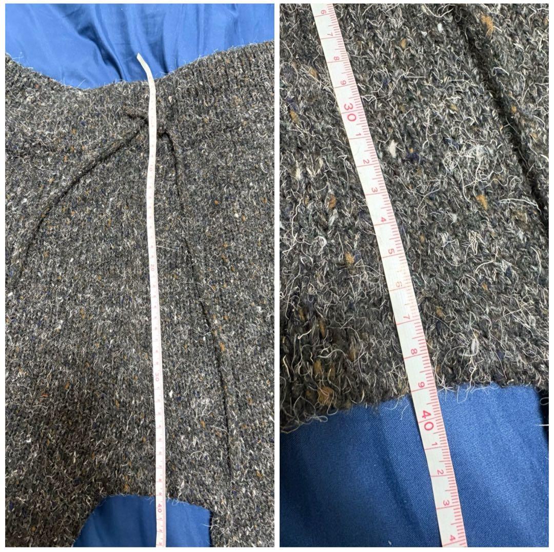 vintage 60s 〜 ハンドメイド スキーウェア ウール ニットパンツ