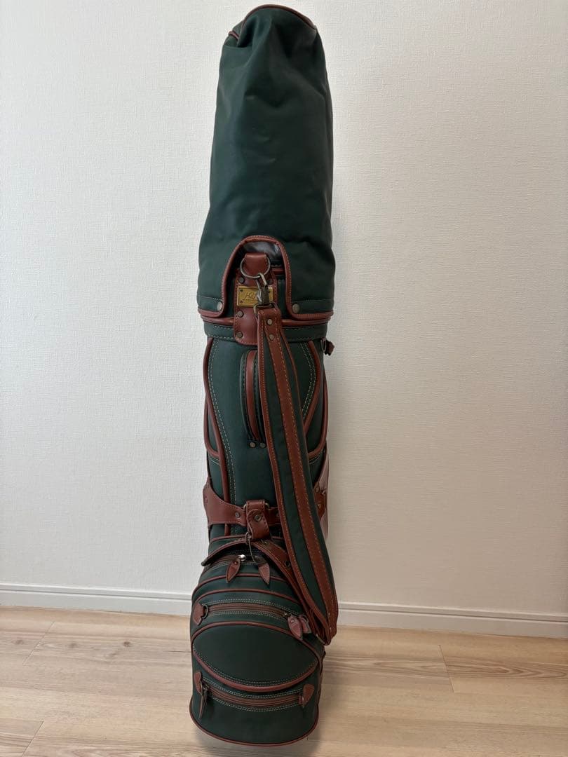 【◎美品•希少】HONMA グリーンキャディバッグ ゴルフバッグ
