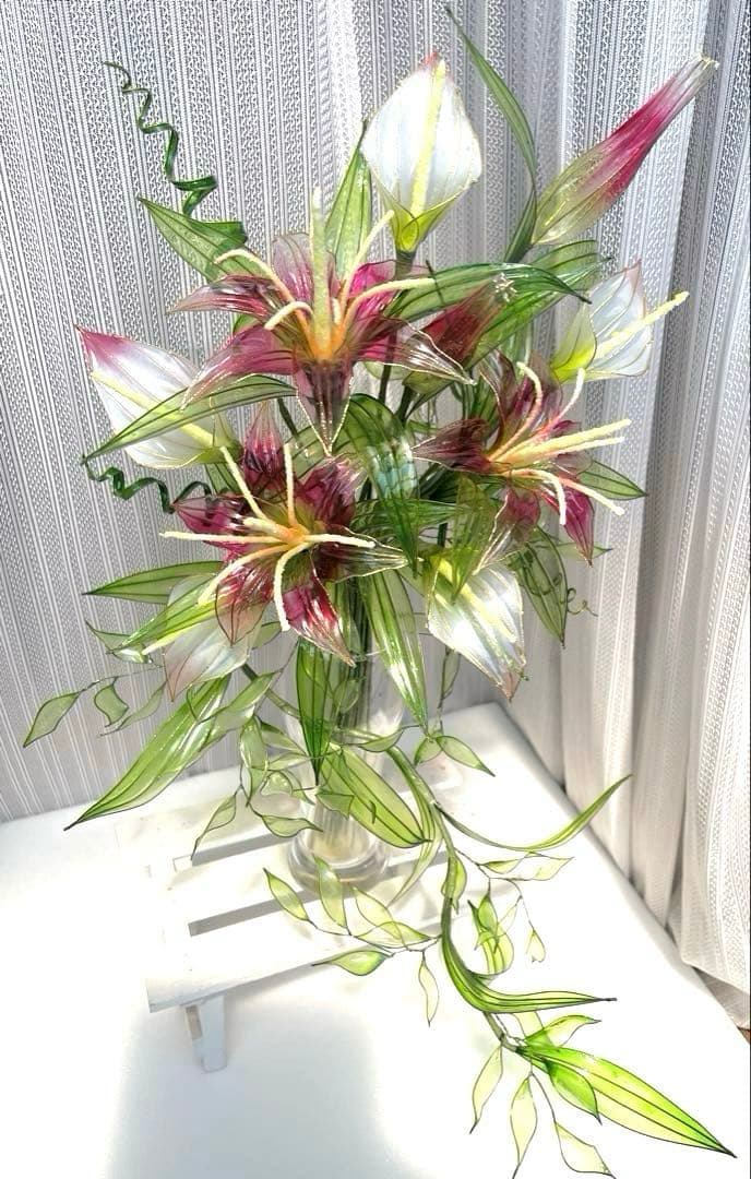 アメリカンフラワー　ディップフラワー　NO.176（2点セット）