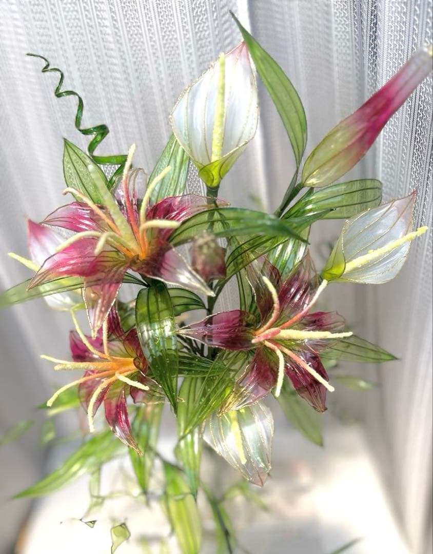 アメリカンフラワー　ディップフラワー　NO.176（2点セット）