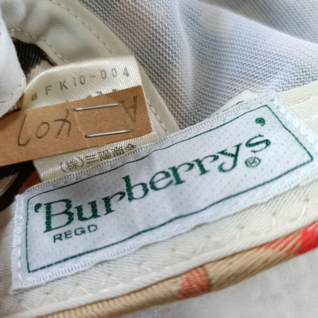 良品✨バーバリー ノバチェック&シャドーホース柄 ハンチング帽　キャスケット