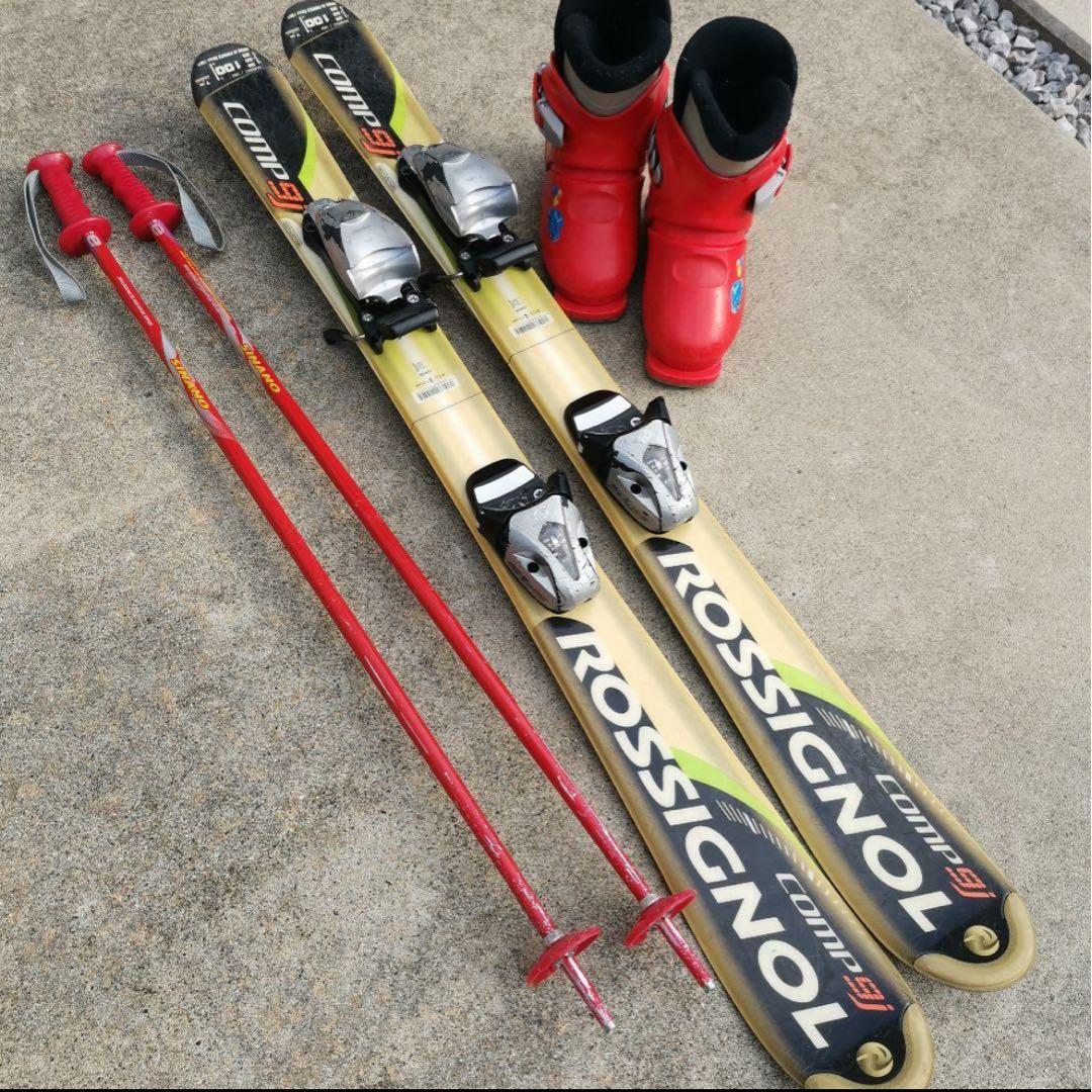 【モニークさん専用】スキーセット　板100cm ブーツ18.５cm