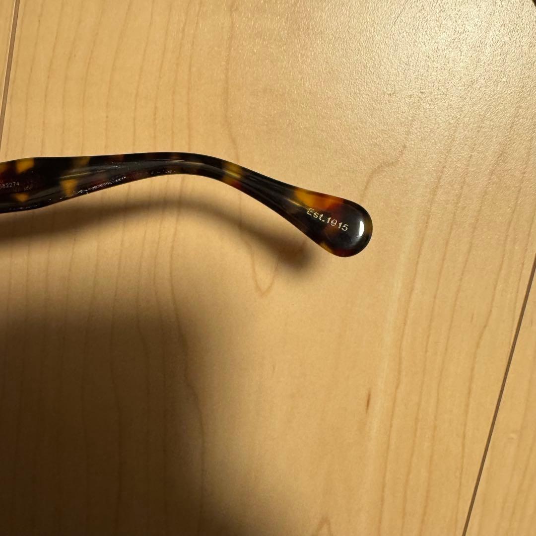 MOSCOT モスコット レムトッシュ 46 TORT メタルアームパット