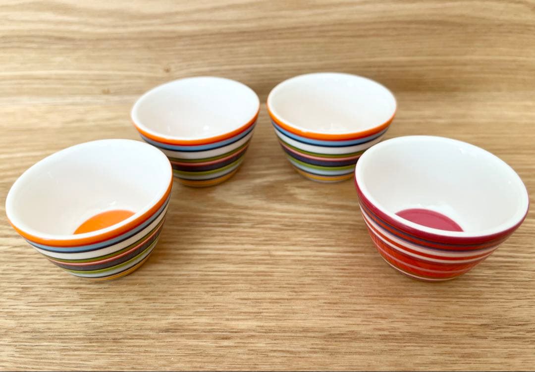  イッタラ　オリゴ　エッグカップ　4点セット