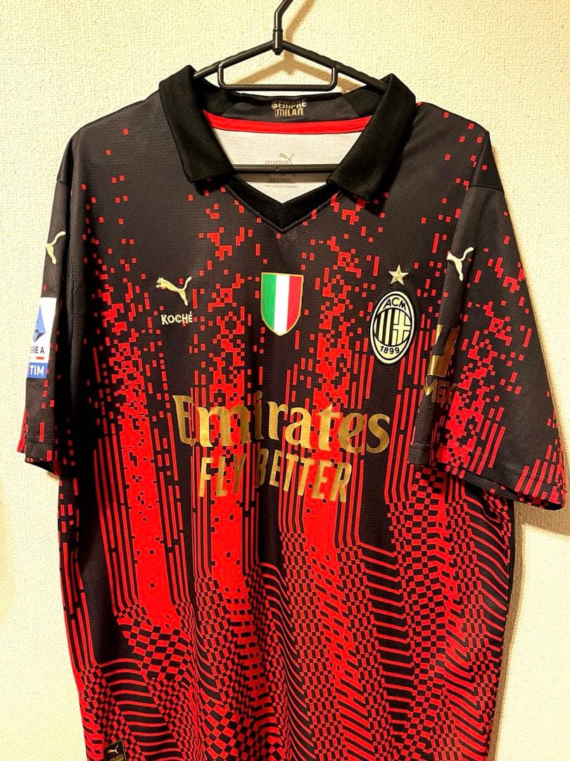 【XL】22-23 ACミラン×KOCHE イブラヒモビッチ ユニフォーム