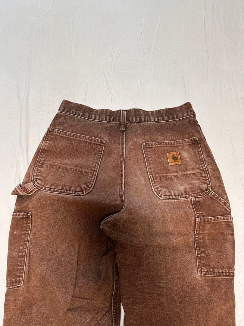 スーパーフェード carhartt ダブルニーペインターパンツ ボロ 30×30