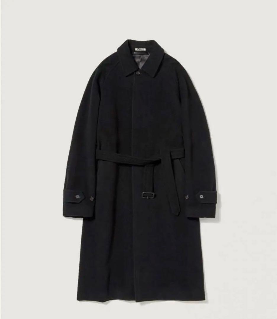 ジャケット・アウター CASHMERE WOOL MOSSER SOUTIEN COLLAR COAT