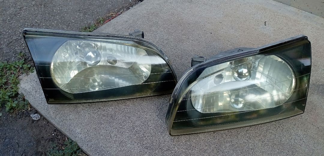 最終値下げ スターレット EP91 グランツァV ヘッドライト左右