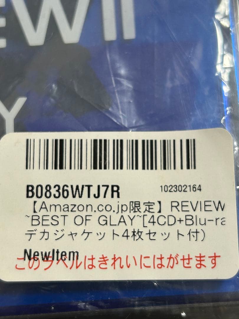 【Amazon.co.jp限定】REVIEW II GLAY(デカジャケット)