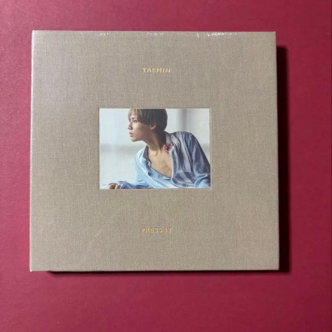 【新品・未開封】SHINEE TAEMIN PRESS IT シャイニー　テミン