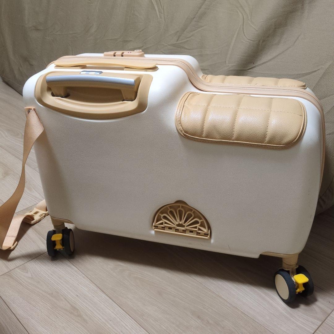 値下げ！キッズトラベル 子供が乗れるキャリーケース 機内持ち込み