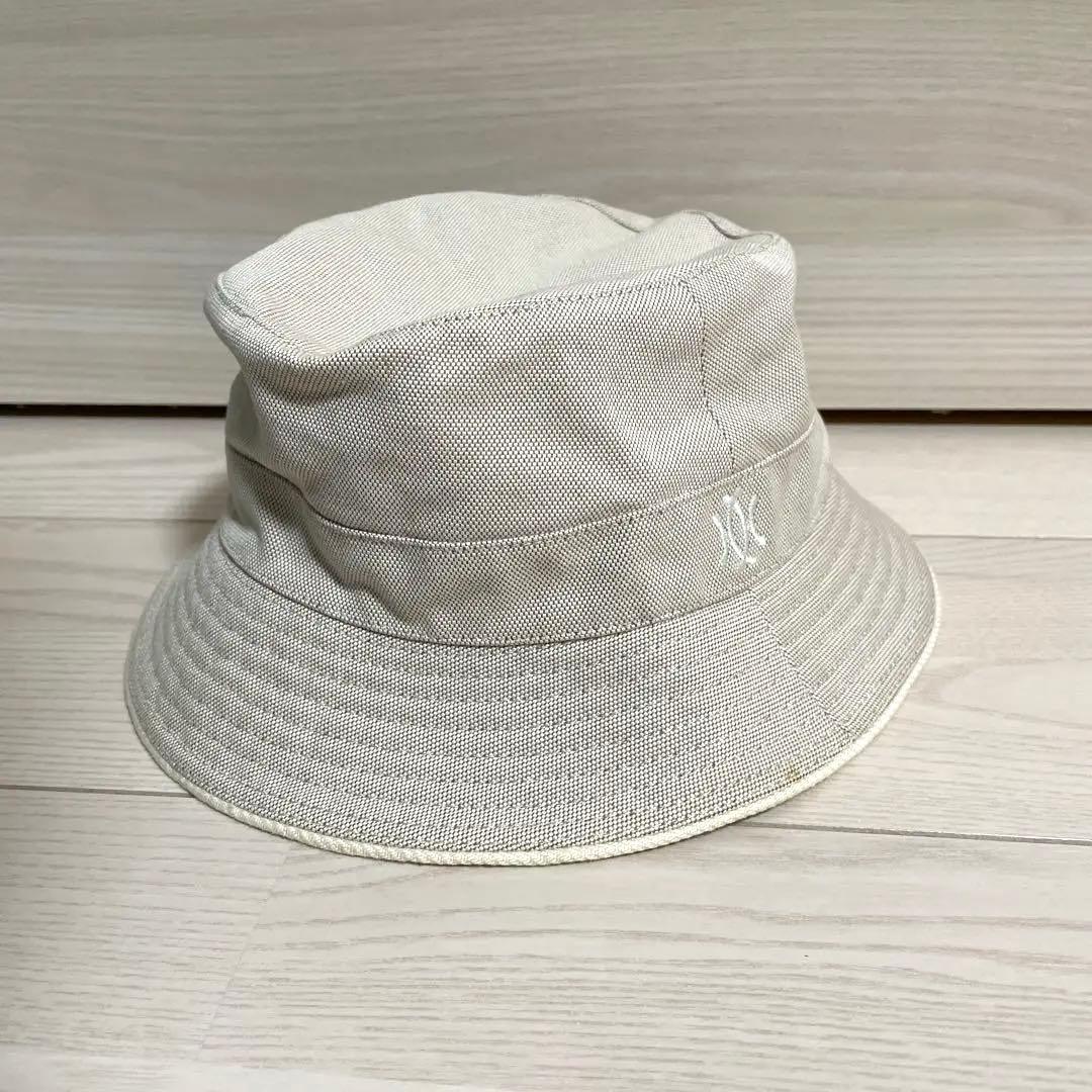 MOTSCH pour HERMES バケットハット 58cm ベージュ