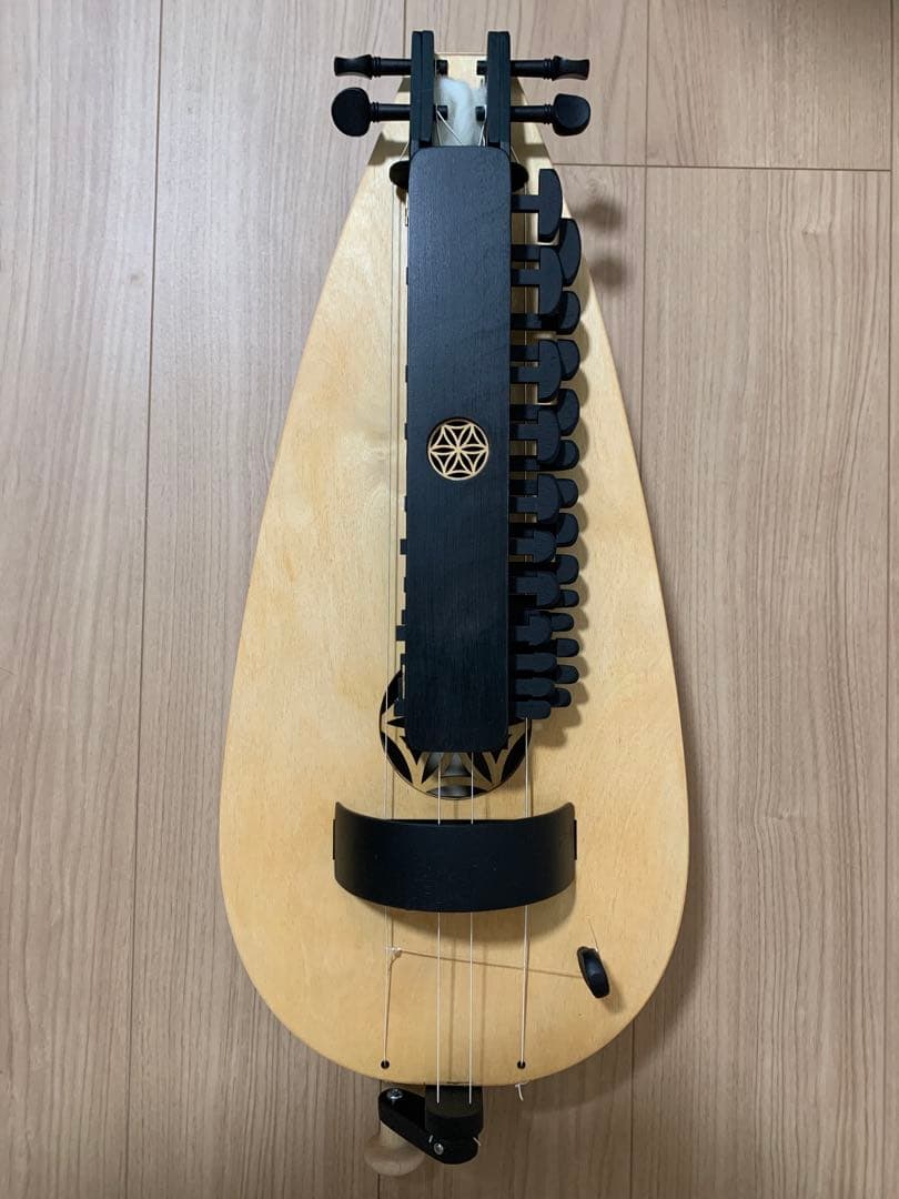 ハーディ・ガーディ hurdy gurdy ヨーロッパ　手作り古楽器 民族楽器