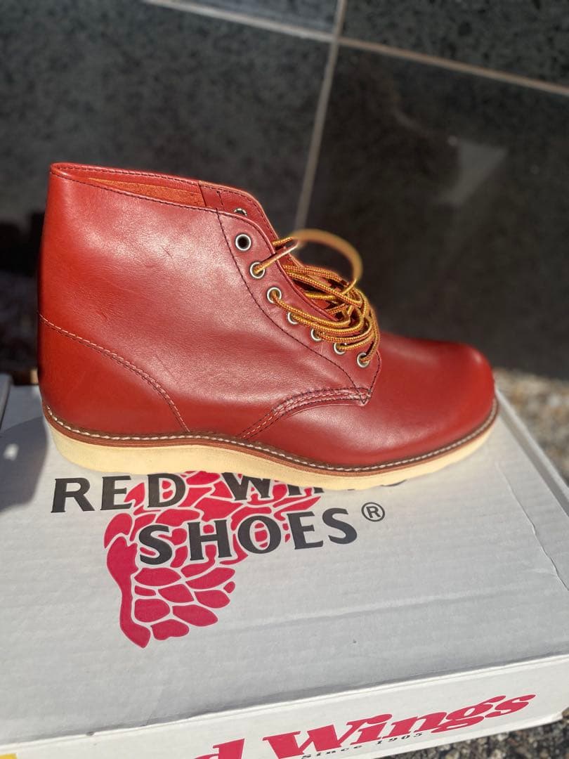 RED WING貴重 復刻犬タグ 8166 6inch アイリッシュセッター