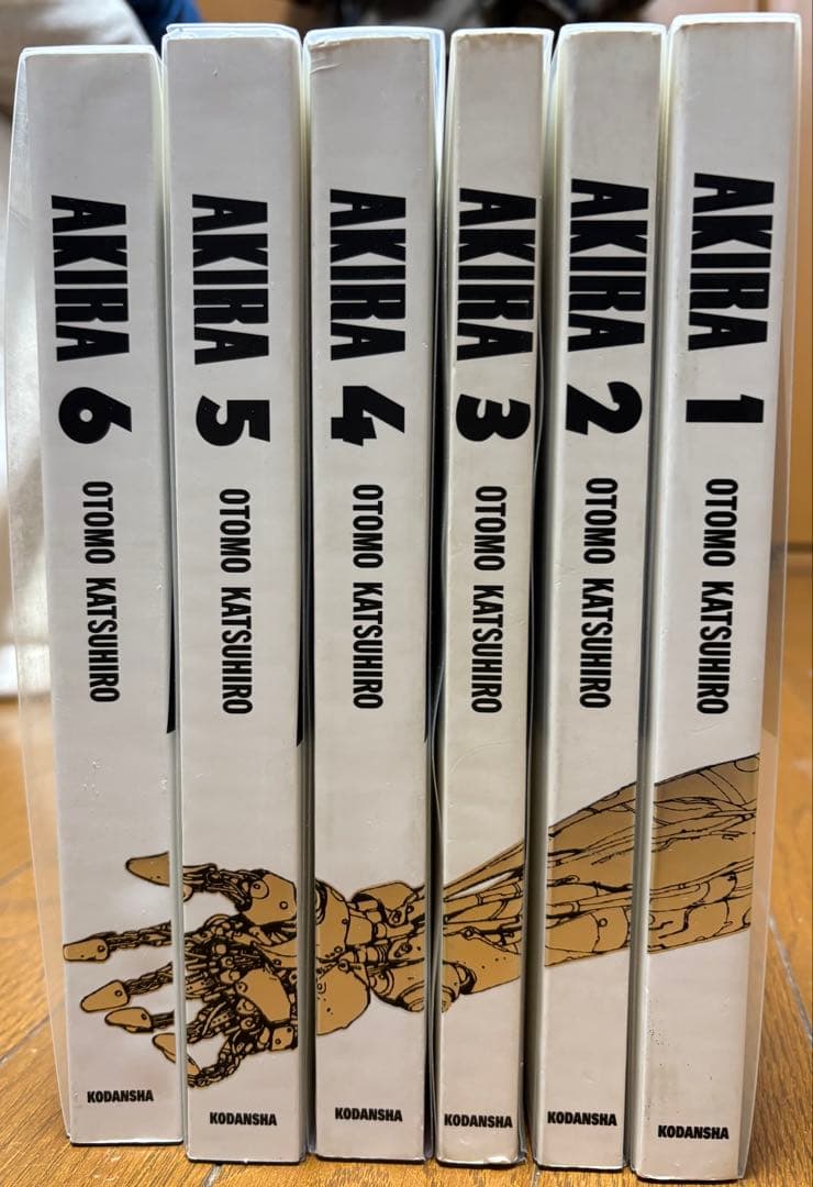 AKIRA 総天然色　全6巻セット　OTOMO KATSUHIRO
