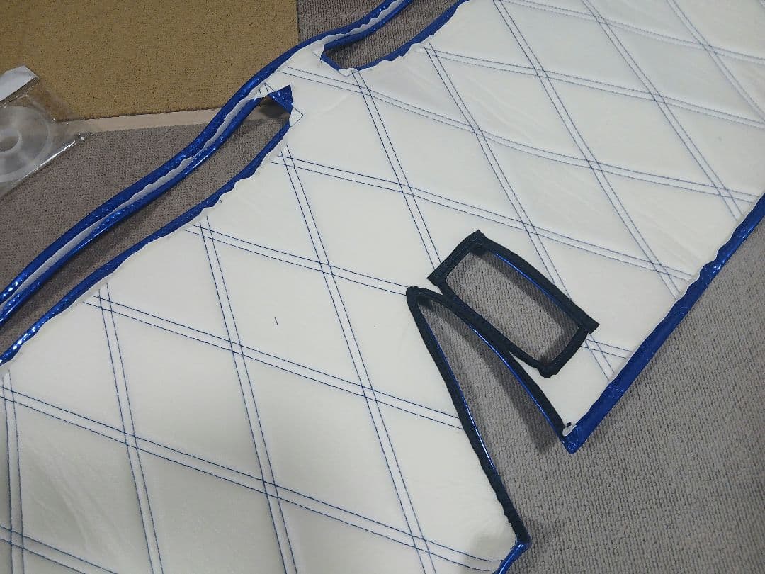 ✨新品　ファイブスターギガ　ダッシュマット　デコトラ　真月光　ブルー/青色　雅✨