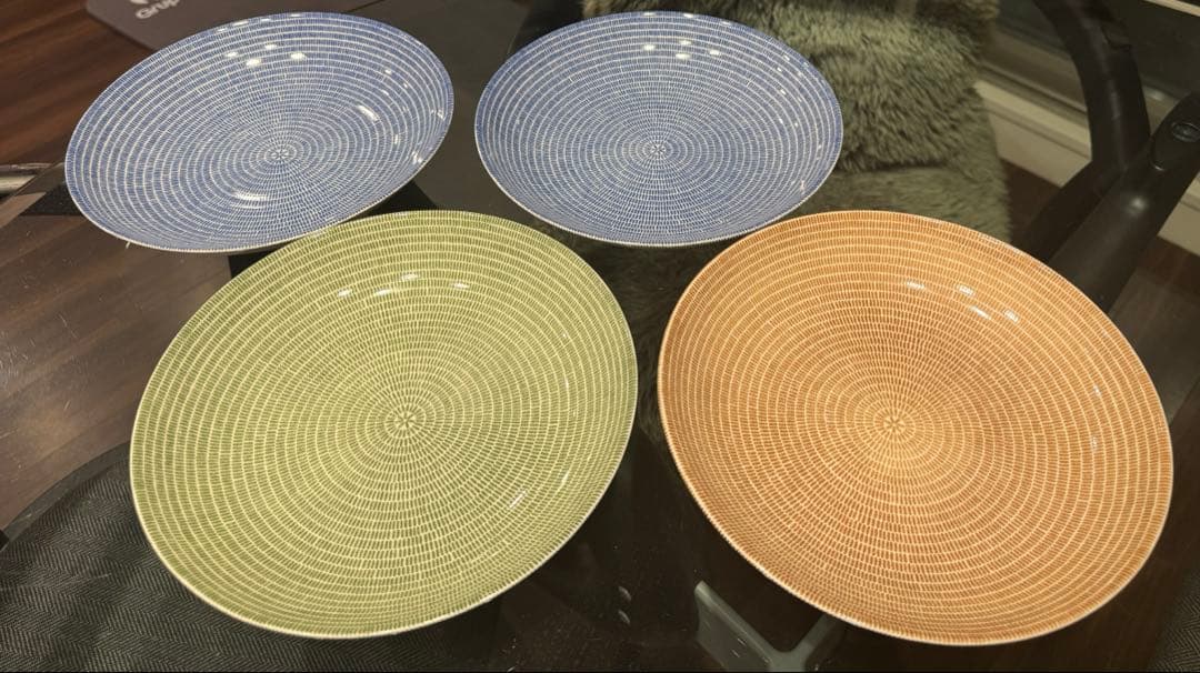 イッタラ アラビア 24h 24cm パスタプレート 4枚セット かもめ食堂