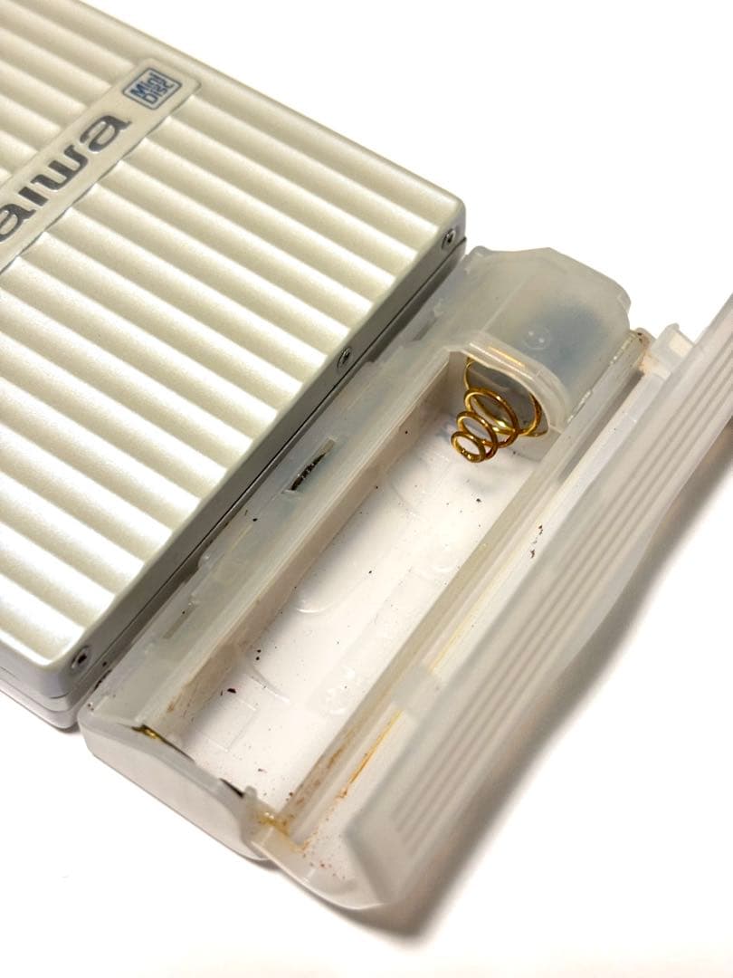 aiwa MDプレーヤー AM-HX55 動作品 乾電池ケース付き リモコン付き