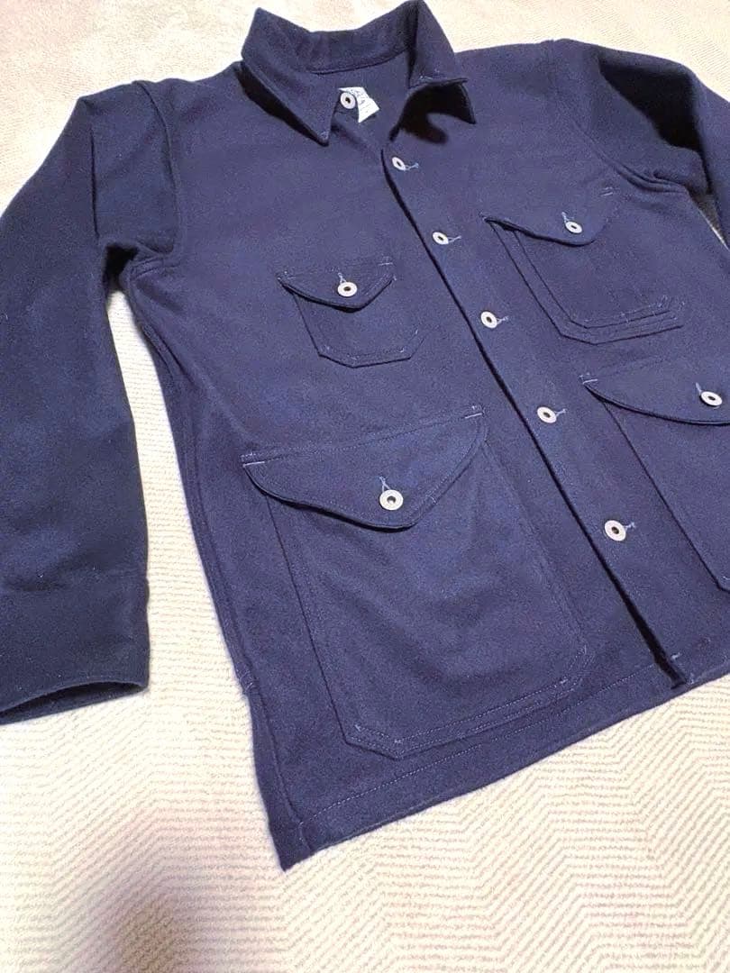 ポストオーバーオールズ CRUZER 5-R Wool Melton M 美品