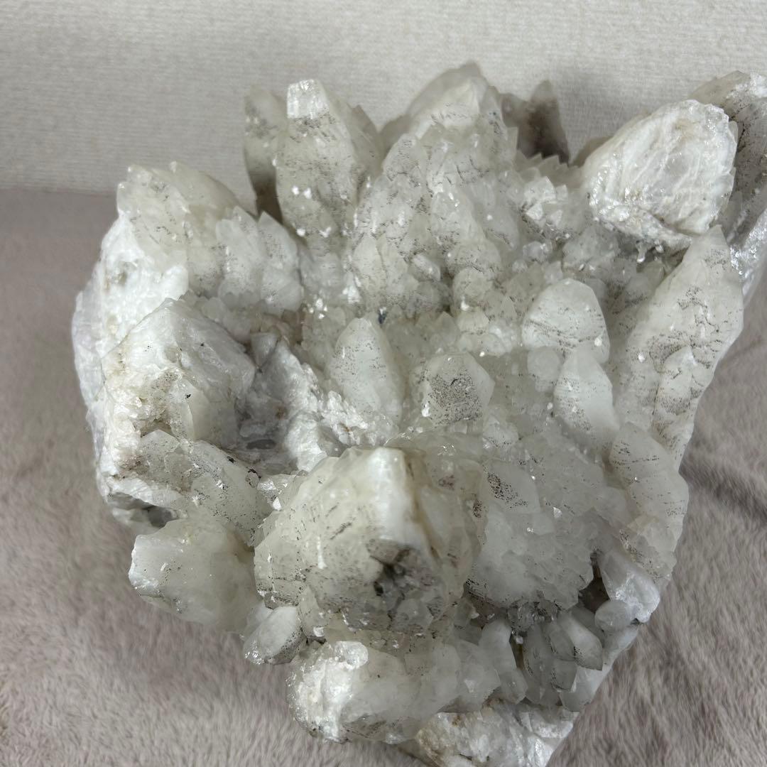 水晶クラスター　白水晶　原石　天然石【特大　約21kg】