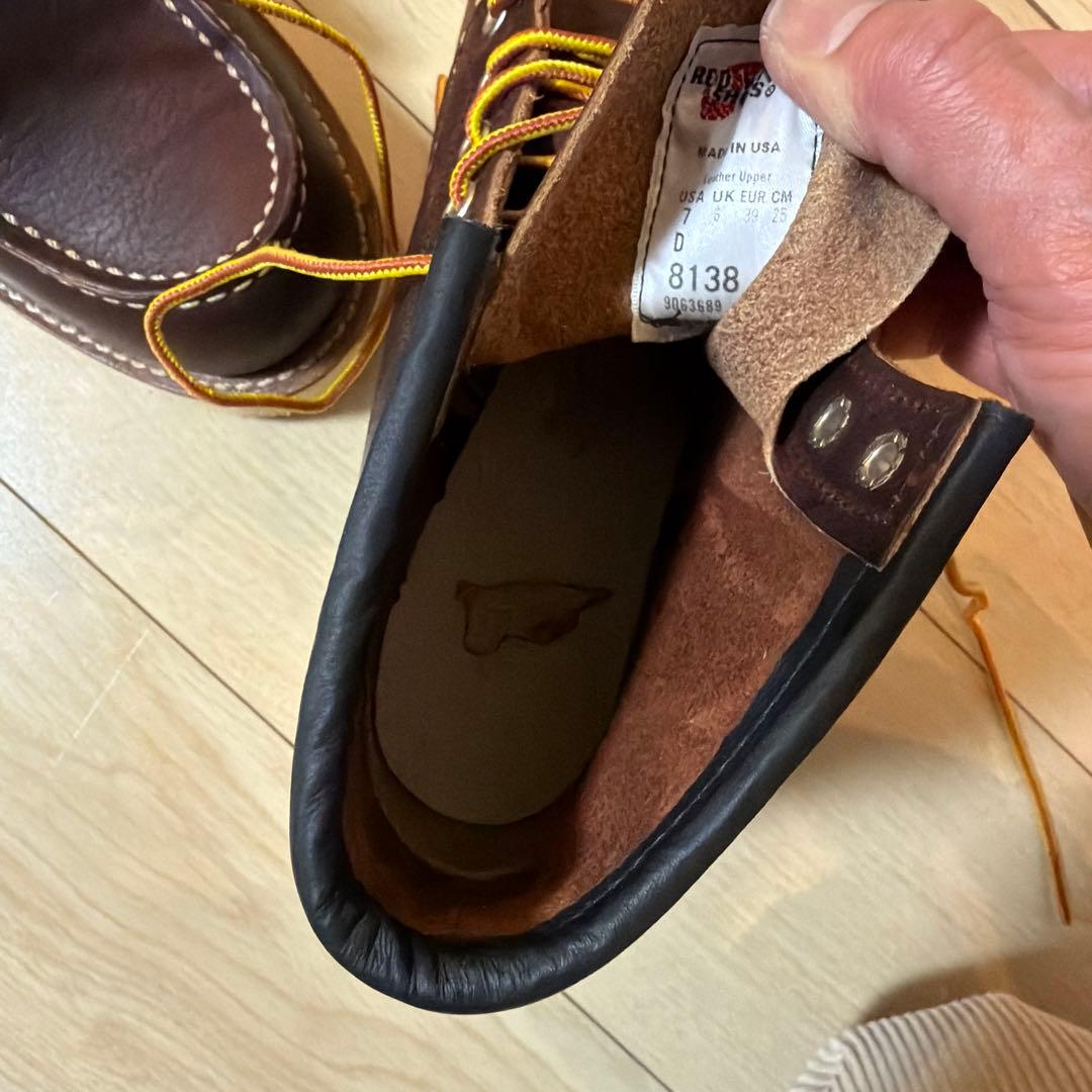 し*け様 希少❣️新品未使用❣️レッドウィング　クラシックモック