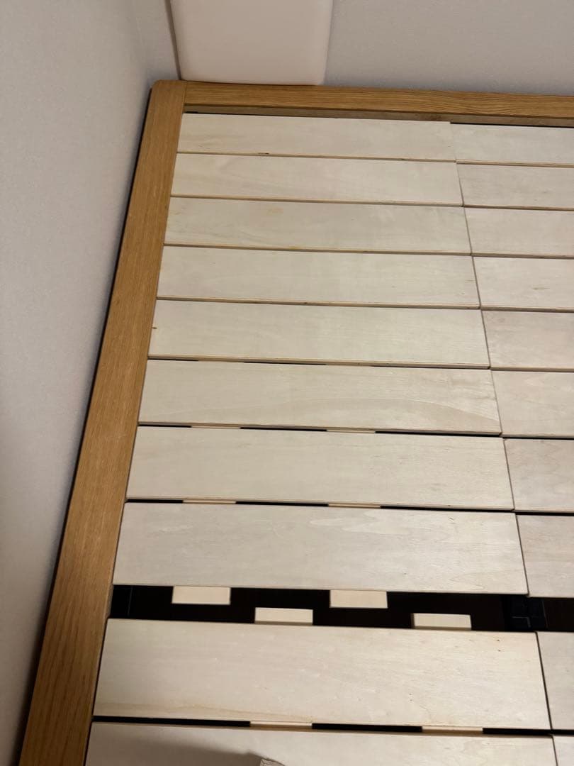 【無印】ベッドフレーム セミダブル（20cm足付き）