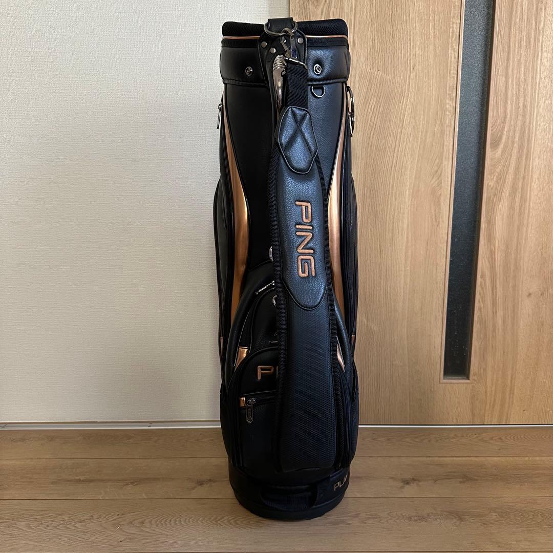ピン PING PGJ-CBLT18 キャディバッグ ブラック カッパー
