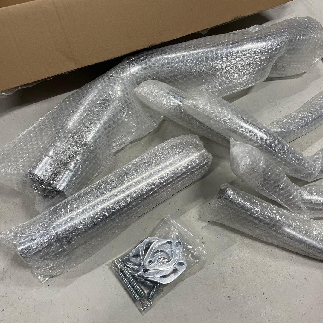 ゼファー400 ゼファーχ ZR400 4-2-1 マフラー サイレンサー付き