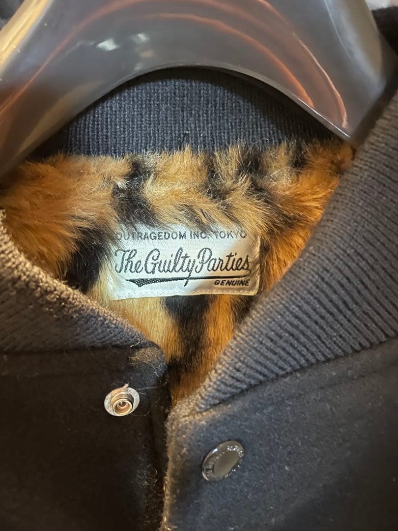 ワコマリア スタジャン VIRSITY JACKET バーシティ ジャケット本革