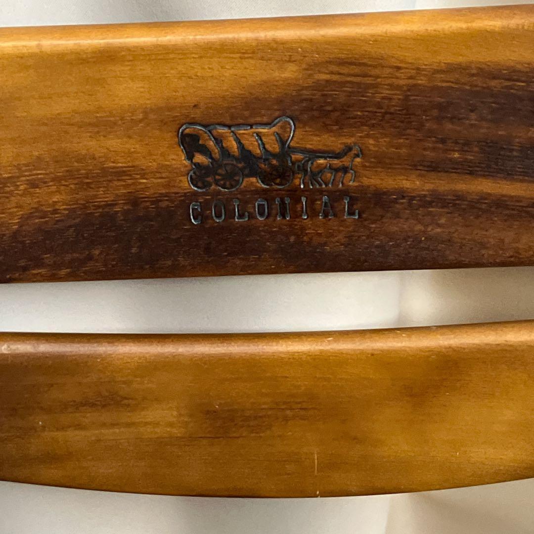 希少】カリモク　コロニアル　COLONIAL　オールドカリモク　チェア　その2