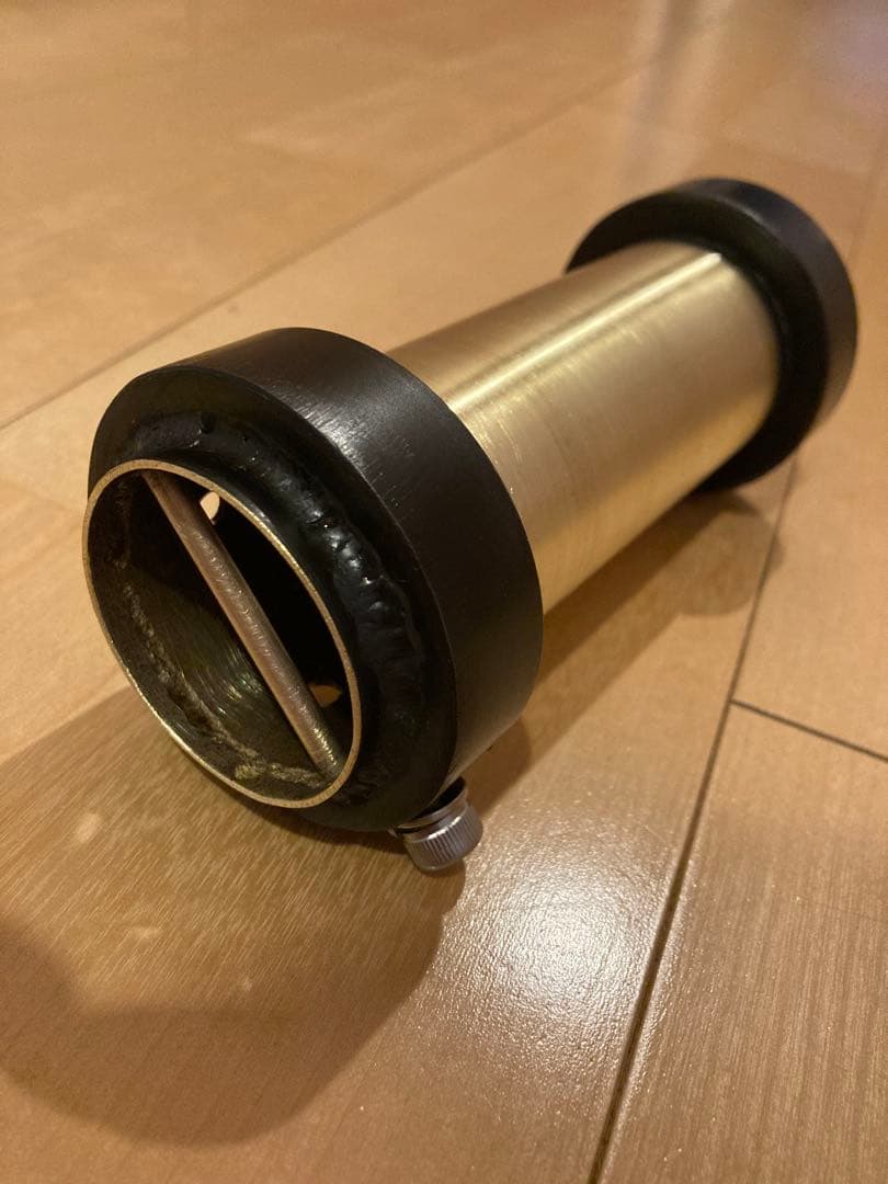 cb400f 64π７０π用真鍮バッフル　真鍮サイレンサー