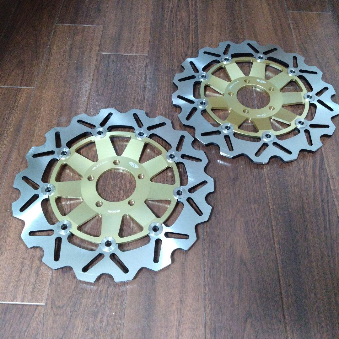 半額　新品未使用　Arashi フロントブレーキディスクセット