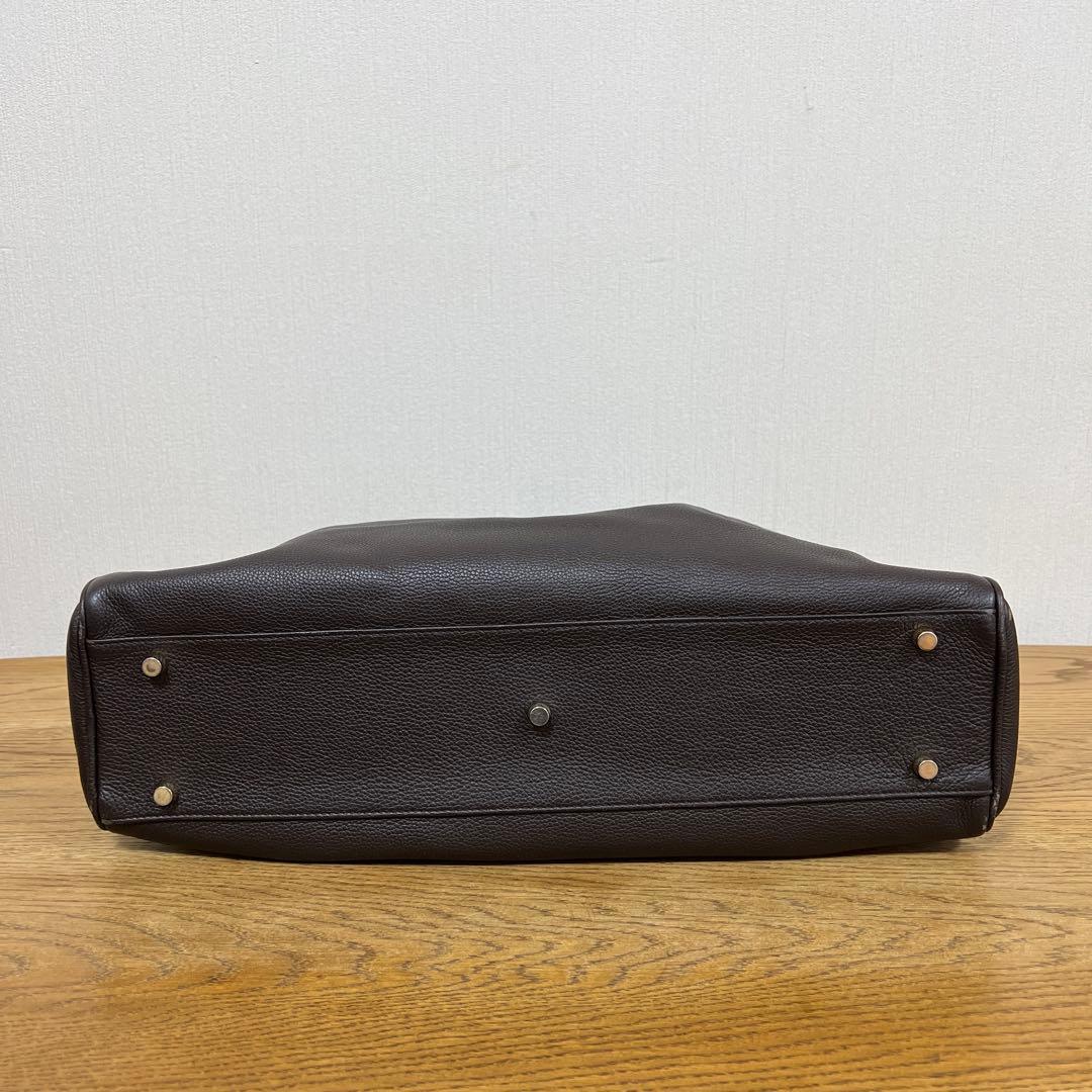 Cisei（シセイ/チセイ）シュリンクレザーブリーフバッグ